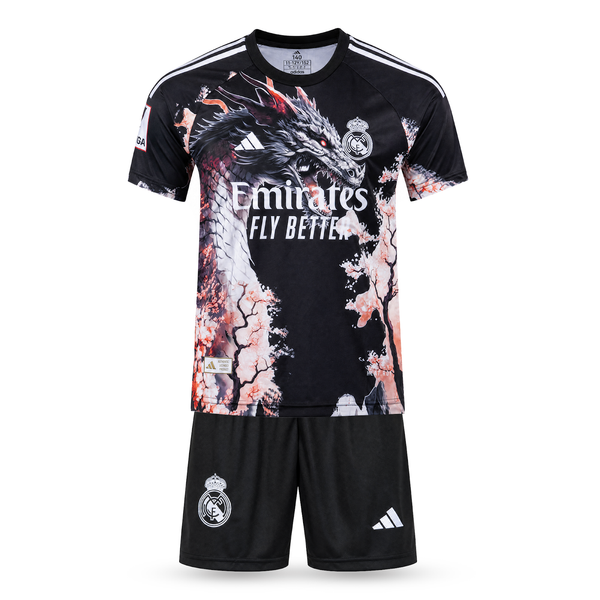Gyerek mez szett Real Madrid, Bellingham. Narancssárga sárkány kiadás 2025