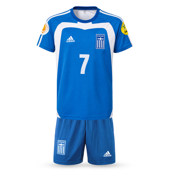 Gyerek mez szett Görögország, Zagorakis. EURO 2004