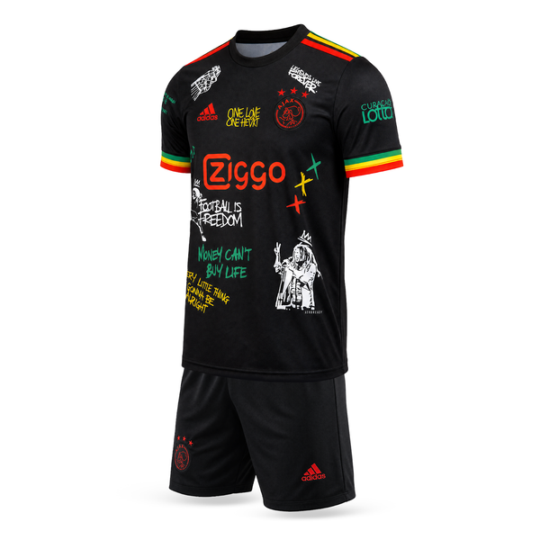 Ajax Gyerek Futballszerelés. Bob Marley Edition