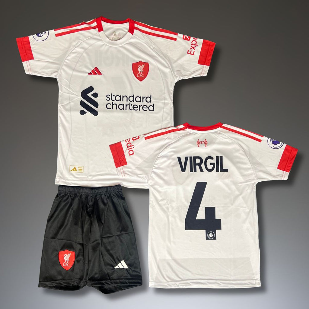 Gyerek vendég mez szett Liverpool, Virgil. Projekt 25/26