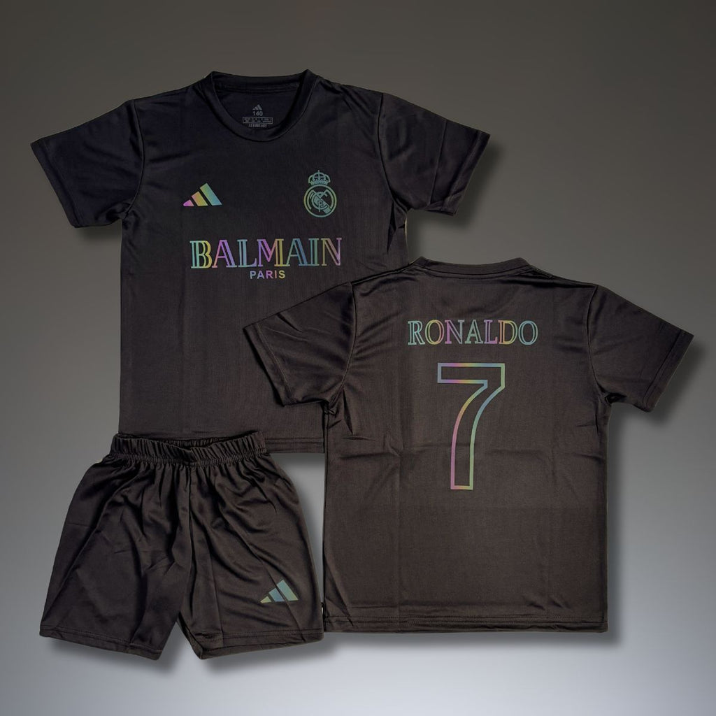 Gyerek mez szett Real Madrid. Ronaldo. Balmain kiadás 2