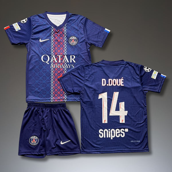 Gyerek mez szett PSG, Doue. 25/26