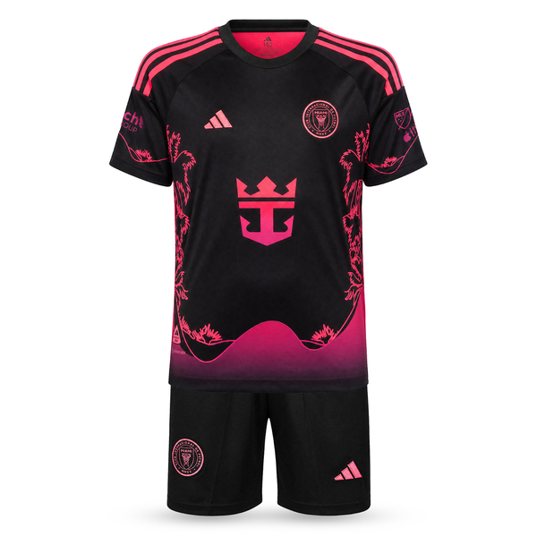 Gyerek fluoreszkáló mez szett Inter Miami, Messi. Neon narancs kiadás