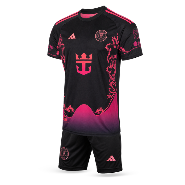 Gyerek fluoreszkáló mez szett Inter Miami, Messi. Neon narancs kiadás