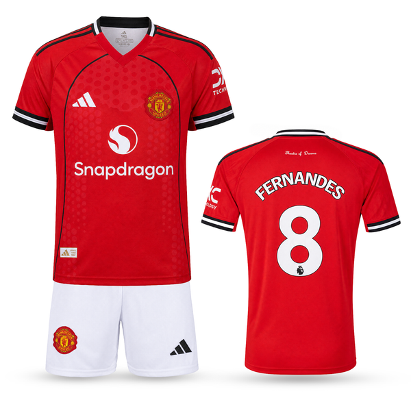 Gyerek mez szett Manchester United, Fernandes. 25/26