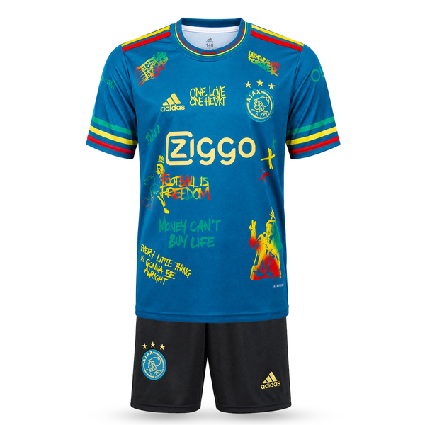 Gyerek mez szett Ajax. Zöld Bob Marley kiadás