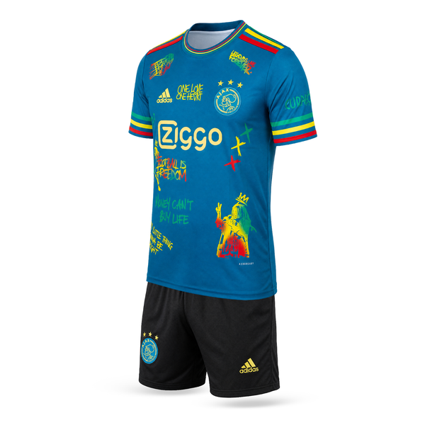 Gyerek mez szett Ajax. Zöld Bob Marley kiadás