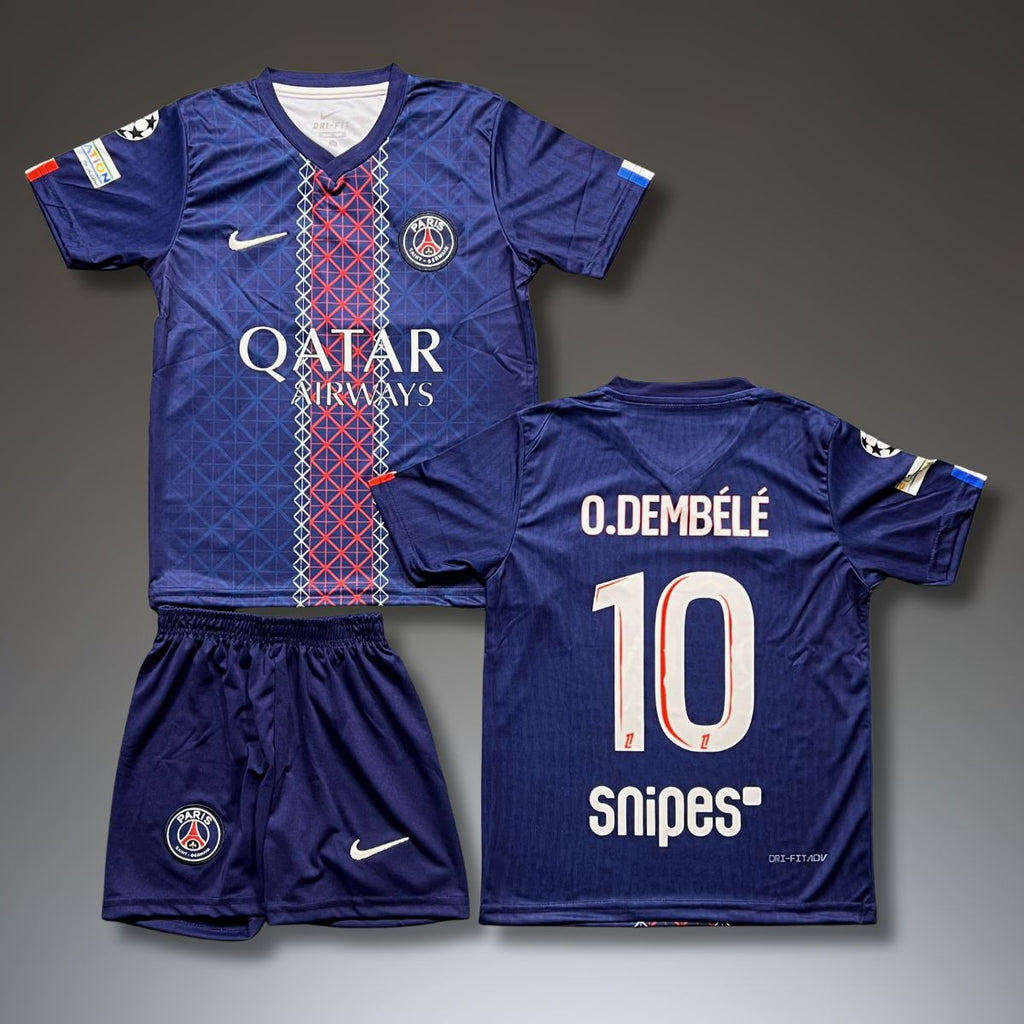 Gyerek mez szett PSG, Dembele. 25/26