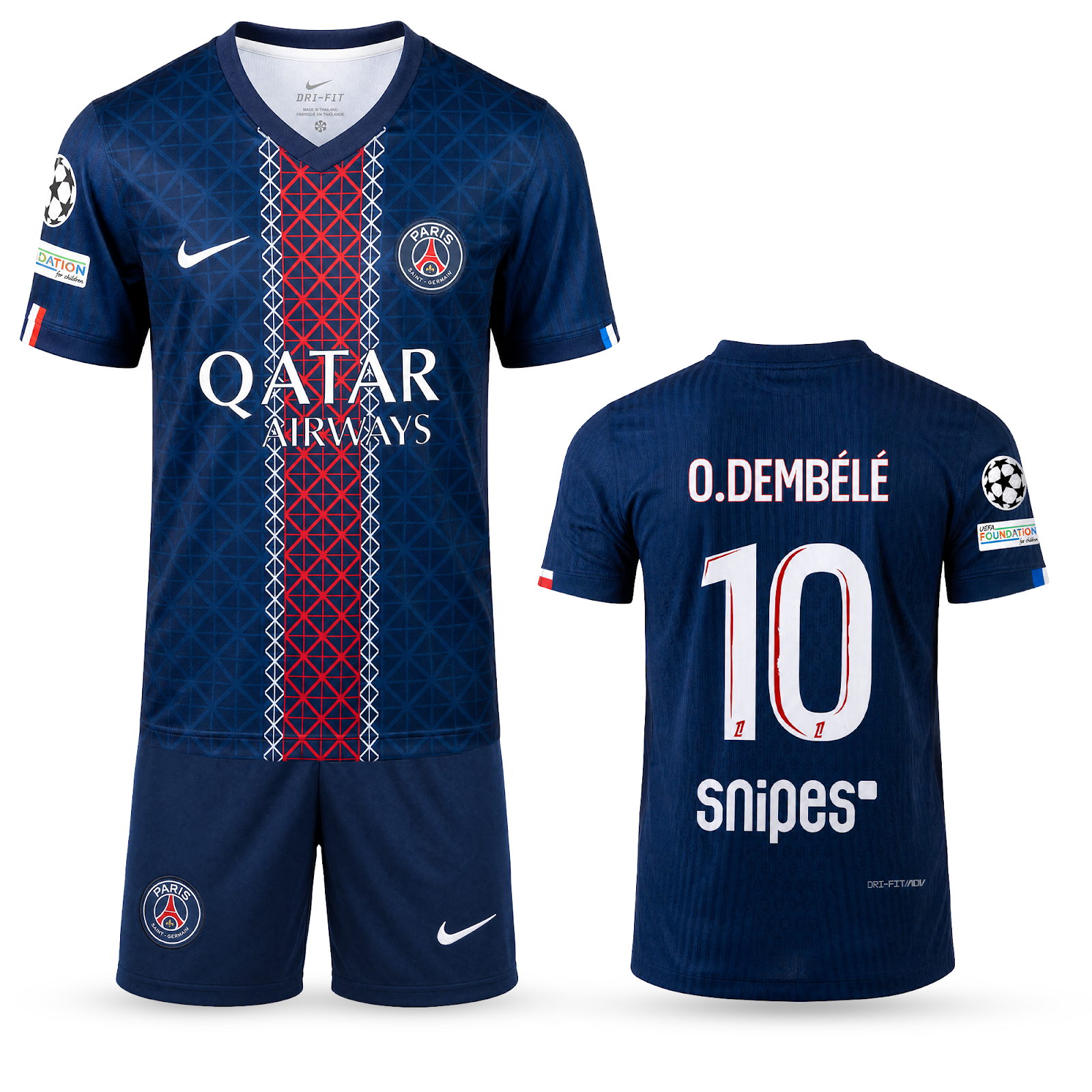 Gyerek mez szett PSG, Dembele. 25/26