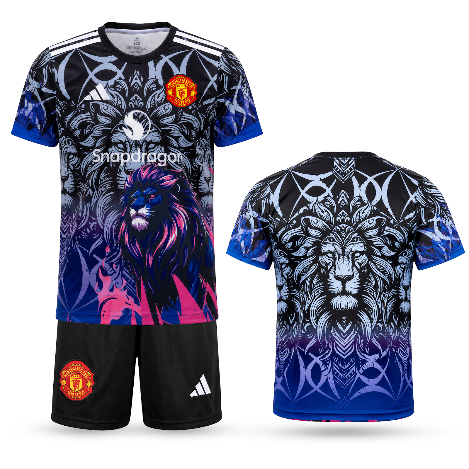 Gyerek mez szett Manchester United. Különleges oroszlán kiadás
