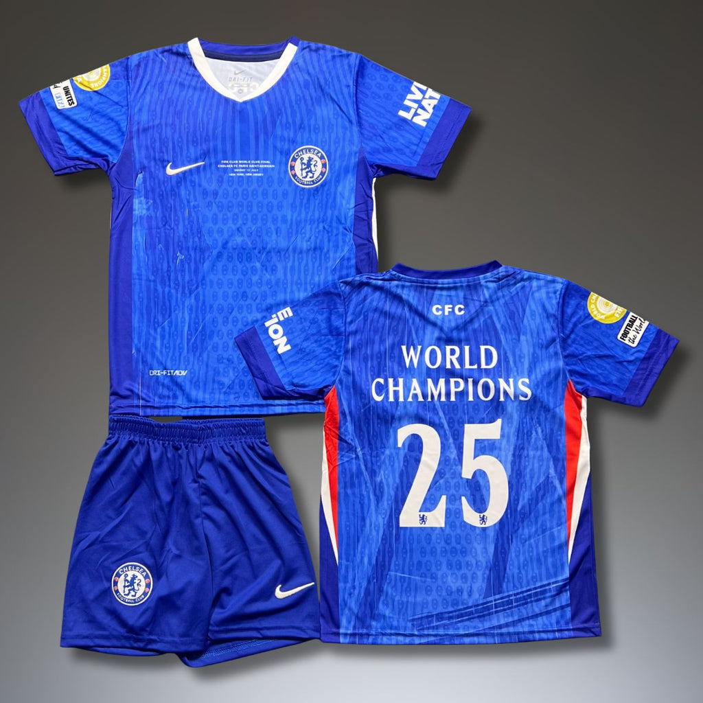 Gyerek mez szett Chelsea. Világbajnokok kiadás 2025