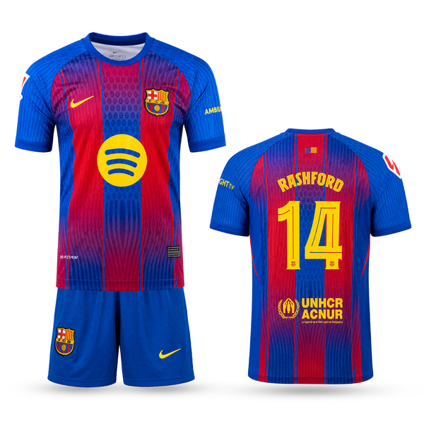 Gyerek mez szett Barcelona, Rashford. 25/26