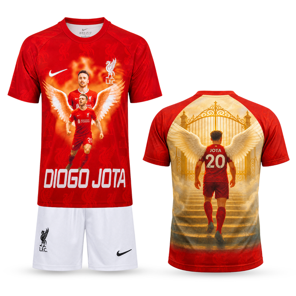 Gyerek mez szett Liverpool. Diogo Jota különleges kiadás