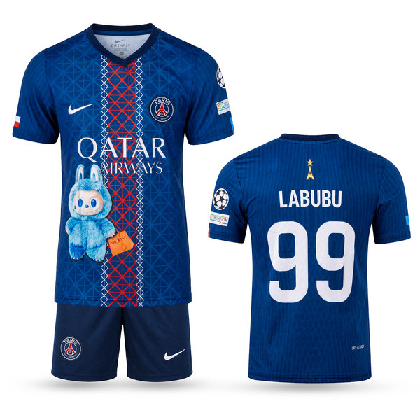 Gyerek mez szett PSG. Labubu különleges kiadás
