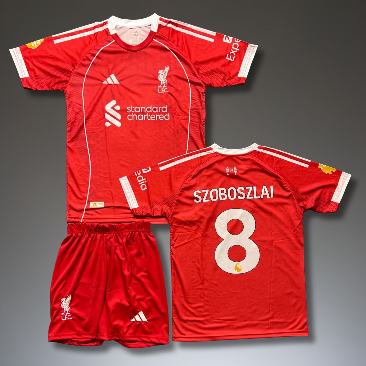 Gyerek mez szett Liverpool, Szoboszlai. 25/26