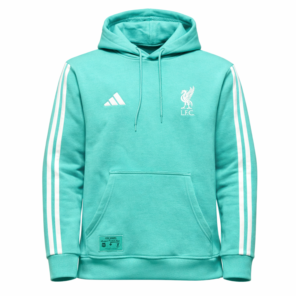 Liverpool Kids Hoodie, Turquoise