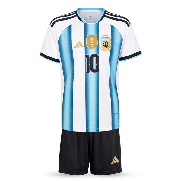 Argentína Gyerek Futballszerelés, Messi. WC 2026, Kék-Fehér