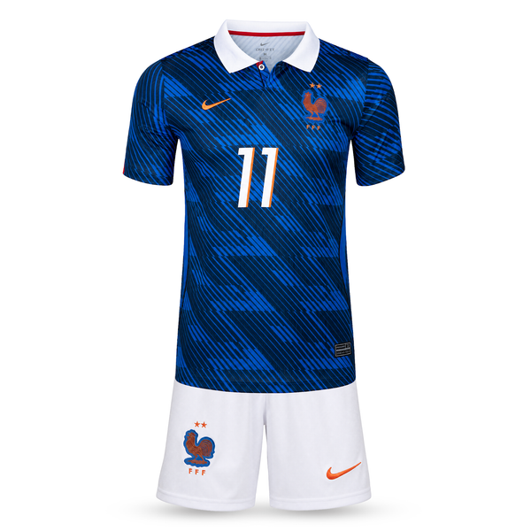 Francia Gyerek Futballszerelés, Olise. WC 2026, Kék