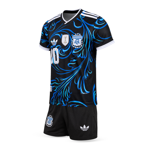 Argentína Gyerek Idegenbeli Futballszerelés, Messi. WC 2026