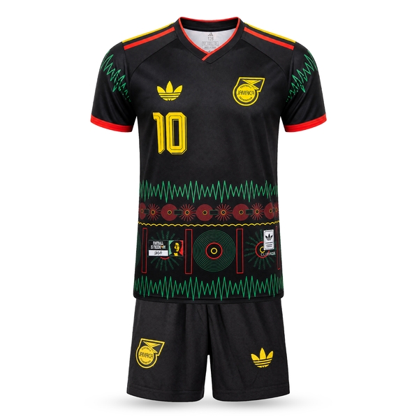 Jamaica Gyerek Futballszerelés, Bob Marley. Bob Marley Edition, Fekete