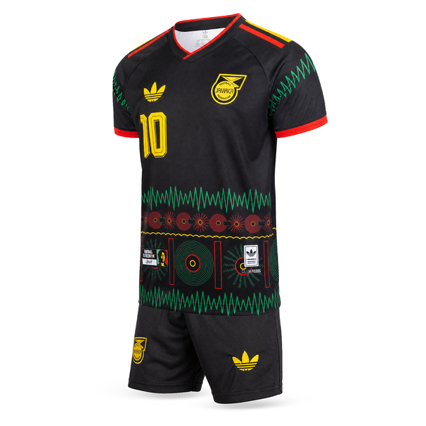 Jamaica Gyerek Futballszerelés, Bob Marley. Bob Marley Edition, Fekete