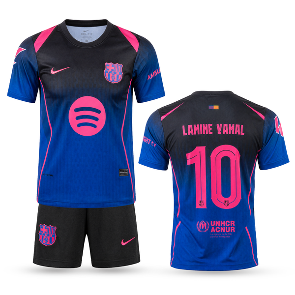 Barcelona Gyerek Futballszerelés, Jamal. 26/27 Special Blue Edition, Kék