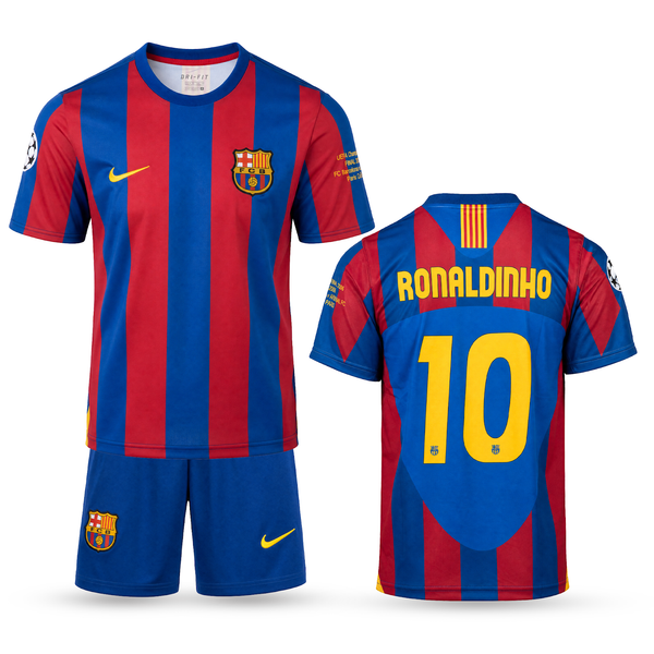 Barcelona Gyerek Klasszikus Futballszerelés, Ronaldinho. 04/05