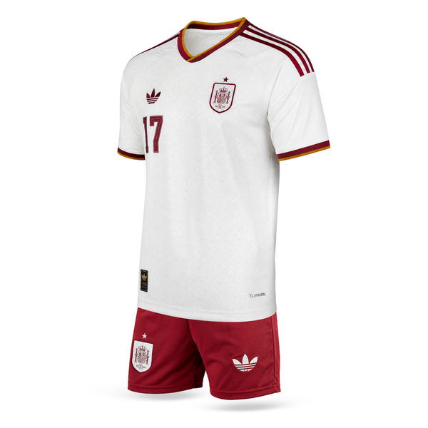 Spanyolország Gyerek Idegenbeli Futballszerelés, Williams. World Cup 2026