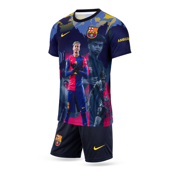 Barcelona Gyerek Futballszerelés, Jamal. Yamal Edition