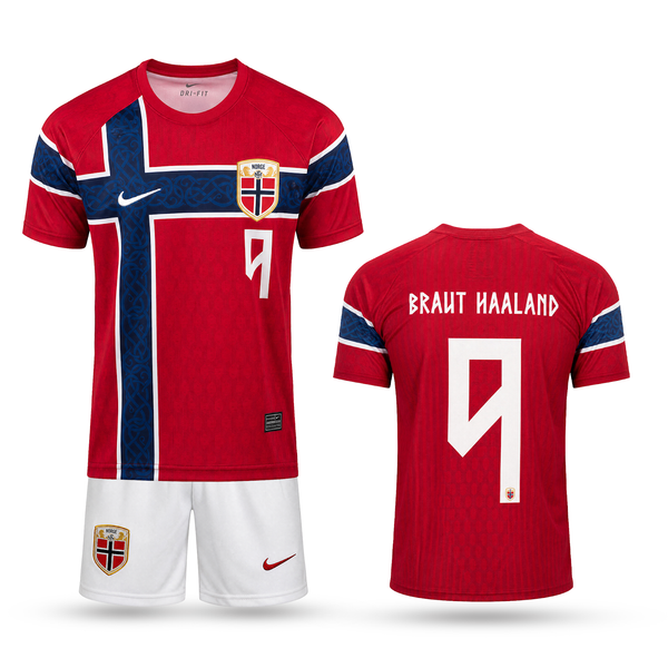 Norvégia Gyerek Futballszerelés, Haaland. World Cup 2026