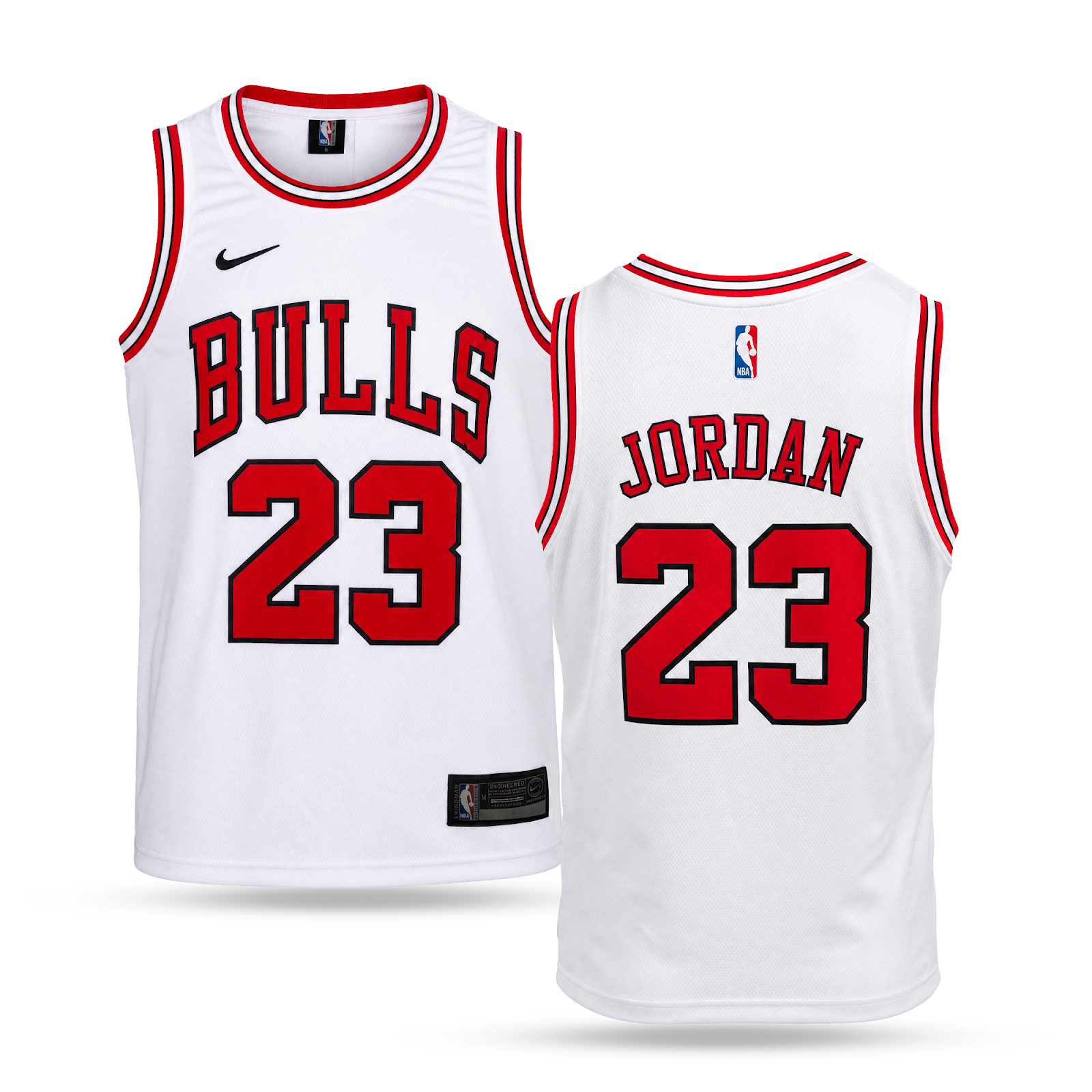 Chicago Bulls férfi fehér mez, Jordánia - Seri