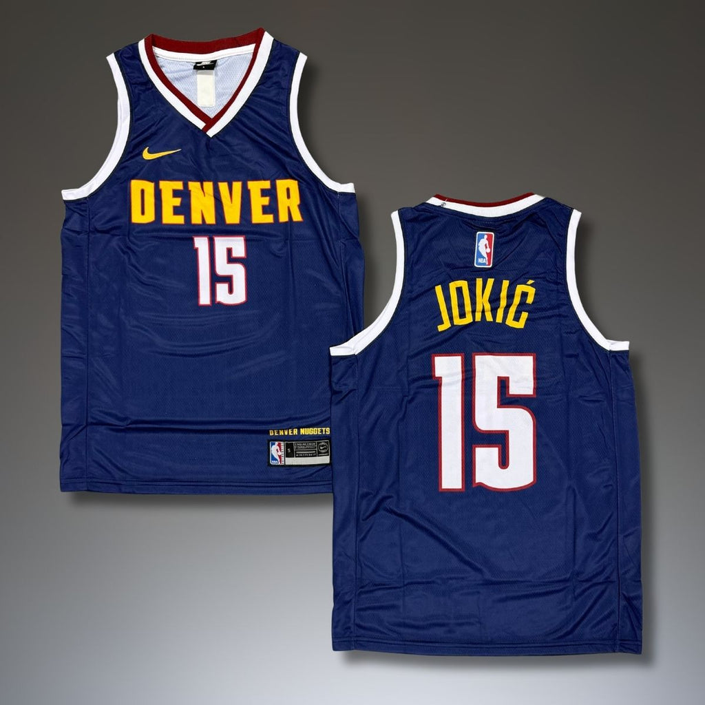 Denver Nuggets férfi kék mez, Jokic