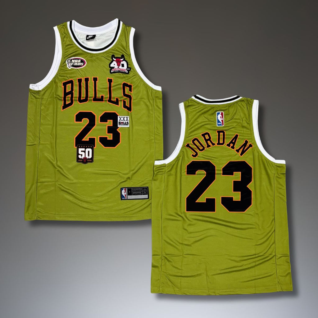 Chicago Bulls férfi zöld mez, Jordan. Döntő