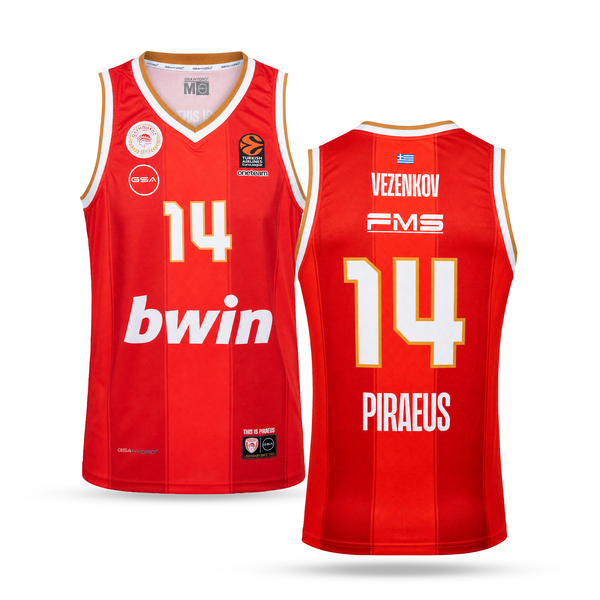 Olympiakosz férfi mez, Vezenkov. EuroLeague 2025