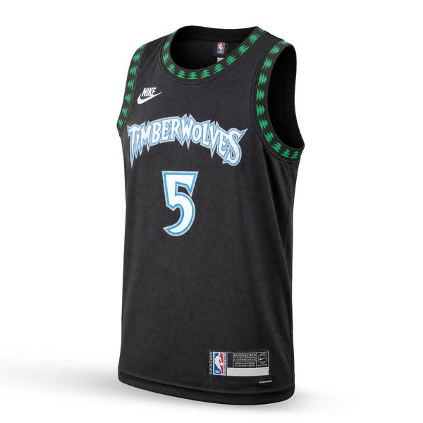 Minnesota Timberwolves Férfi Retro Kosárlabdamez, Edwards. Retro Hardwood Classics, Sötétkék