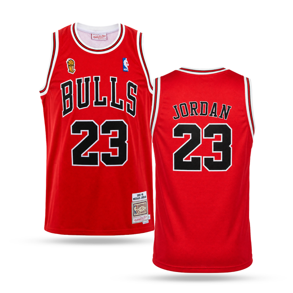 Chicago Bulls Férfi Retro Kosárlabdamez, Jordan. Retro Hardwood Classics, Piros