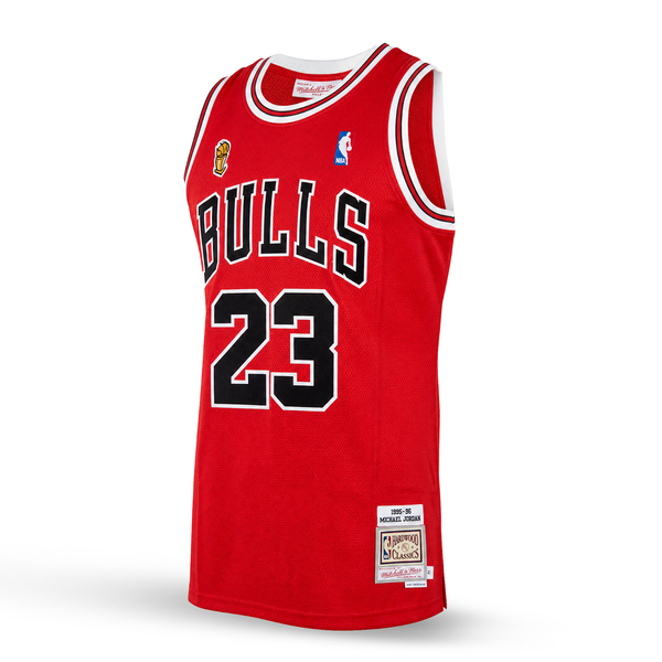 Chicago Bulls Férfi Retro Kosárlabdamez, Jordan. Retro Hardwood Classics, Piros