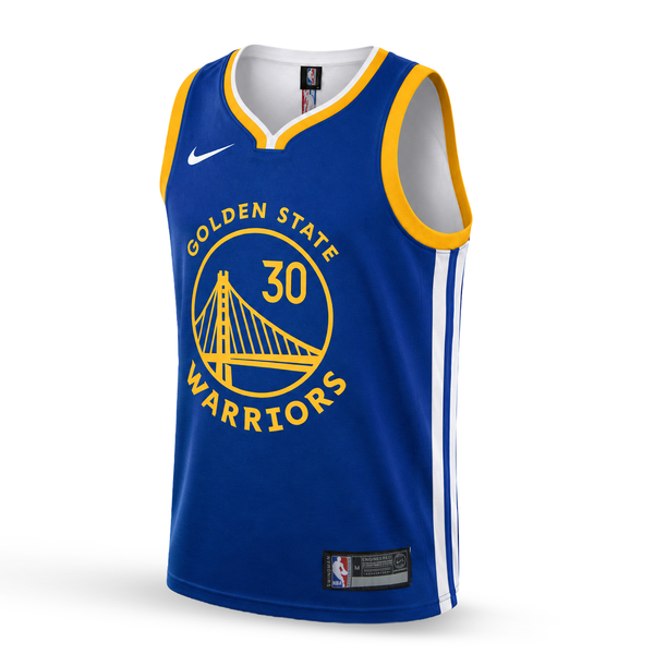 Golden State Warriors Férfi Kosárlabdamez, Curry. Kék