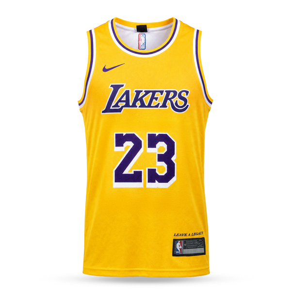LA Lakers Kosárlabdamez, James. 26/27, Sárga