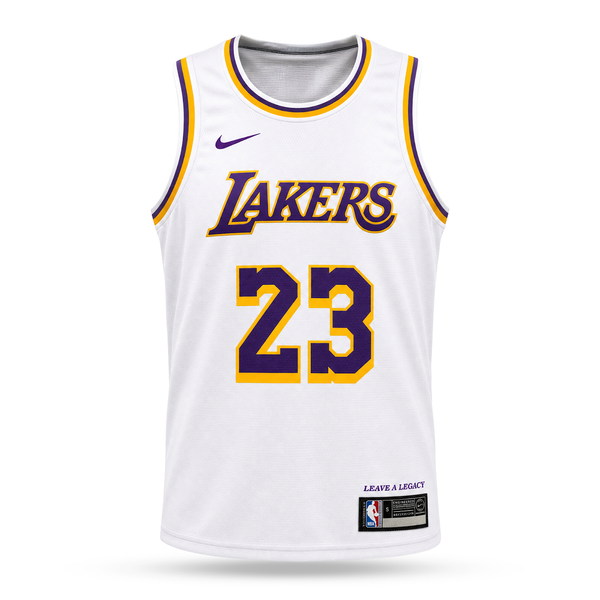 LA Lakers Kosárlabdamez, James. 26/27, Fehér