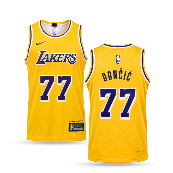 LA Lakers Férfi Kosárlabdamez, Dončić. 26/27, Sárga