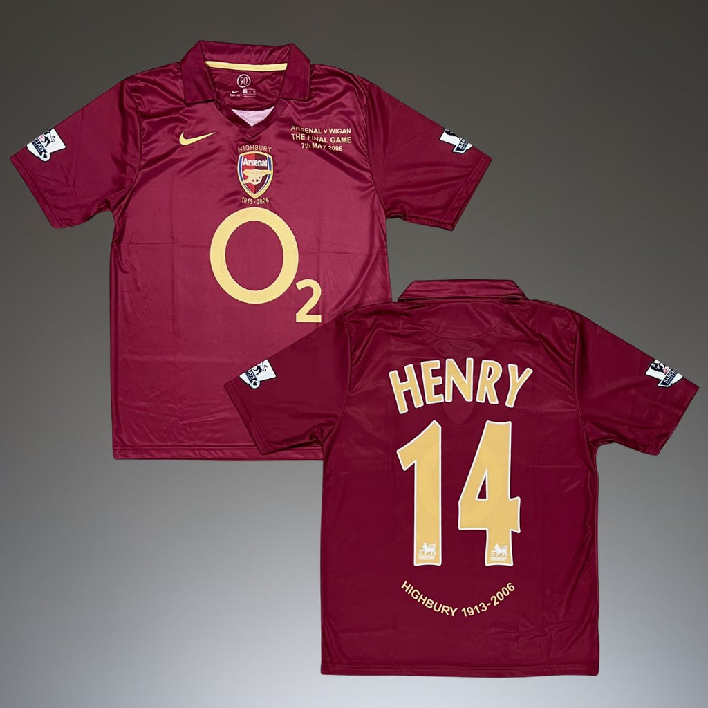 Arsenal férfi mez, Henry CL döntő 2006
