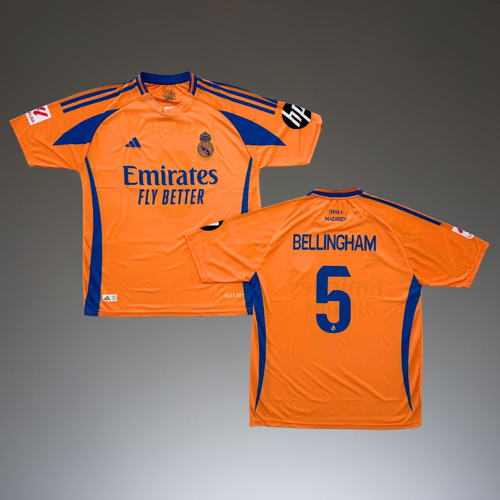 Real Madrid férfi vendég mez, Bellingham. Projekt 24/25






