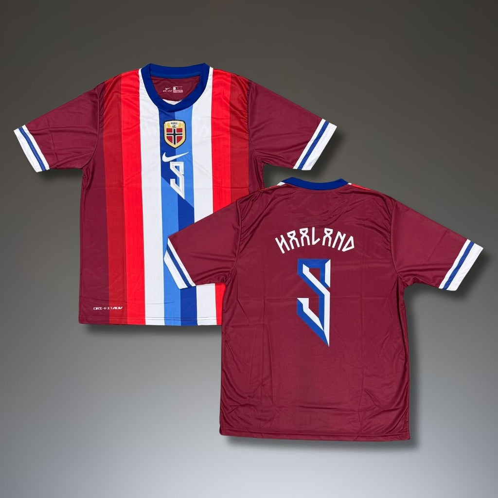 Férfi mez Norway, Haaland. EURO 2024