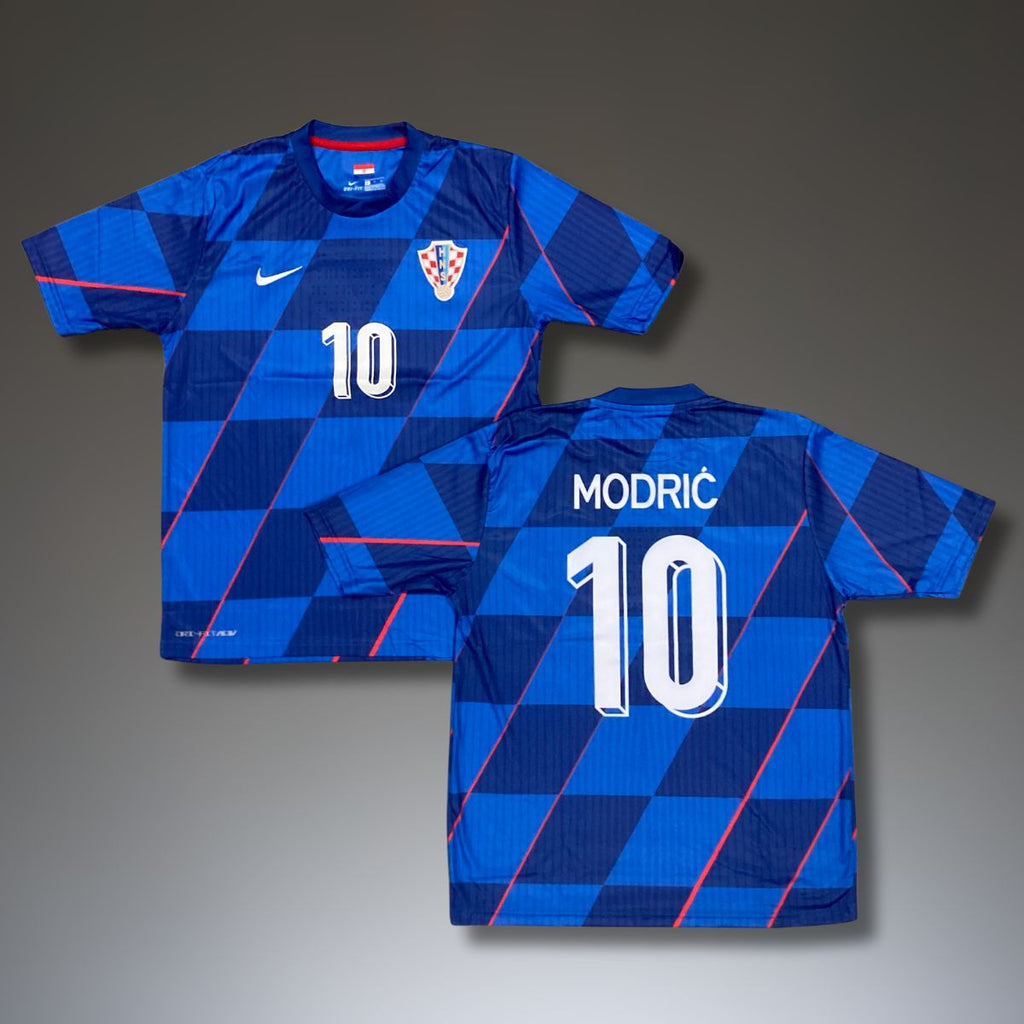 Férfi vendég mez Horvátország, Modrić. EURO 2024
