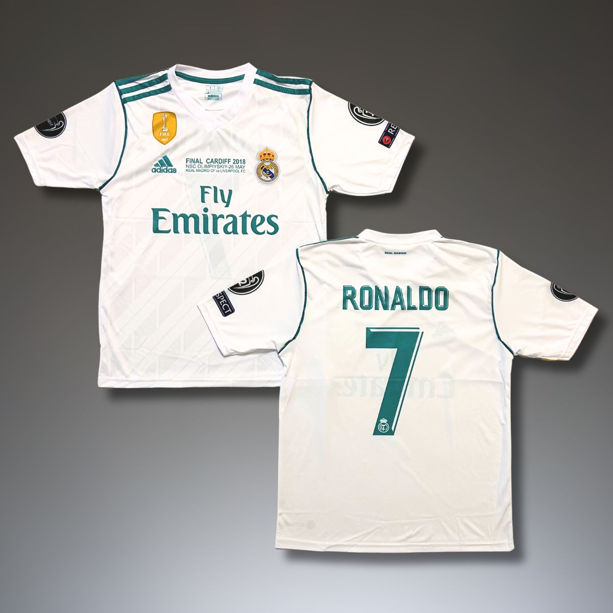 Férfi mez Real Madrid, Ronaldo. CL finálé 2018