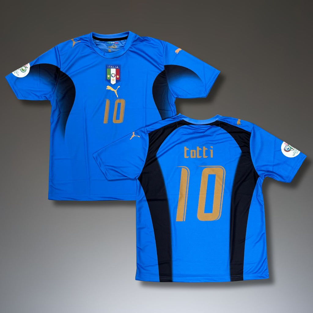 Férfi mez Olaszország, Totti. Világbajnokság 2006
