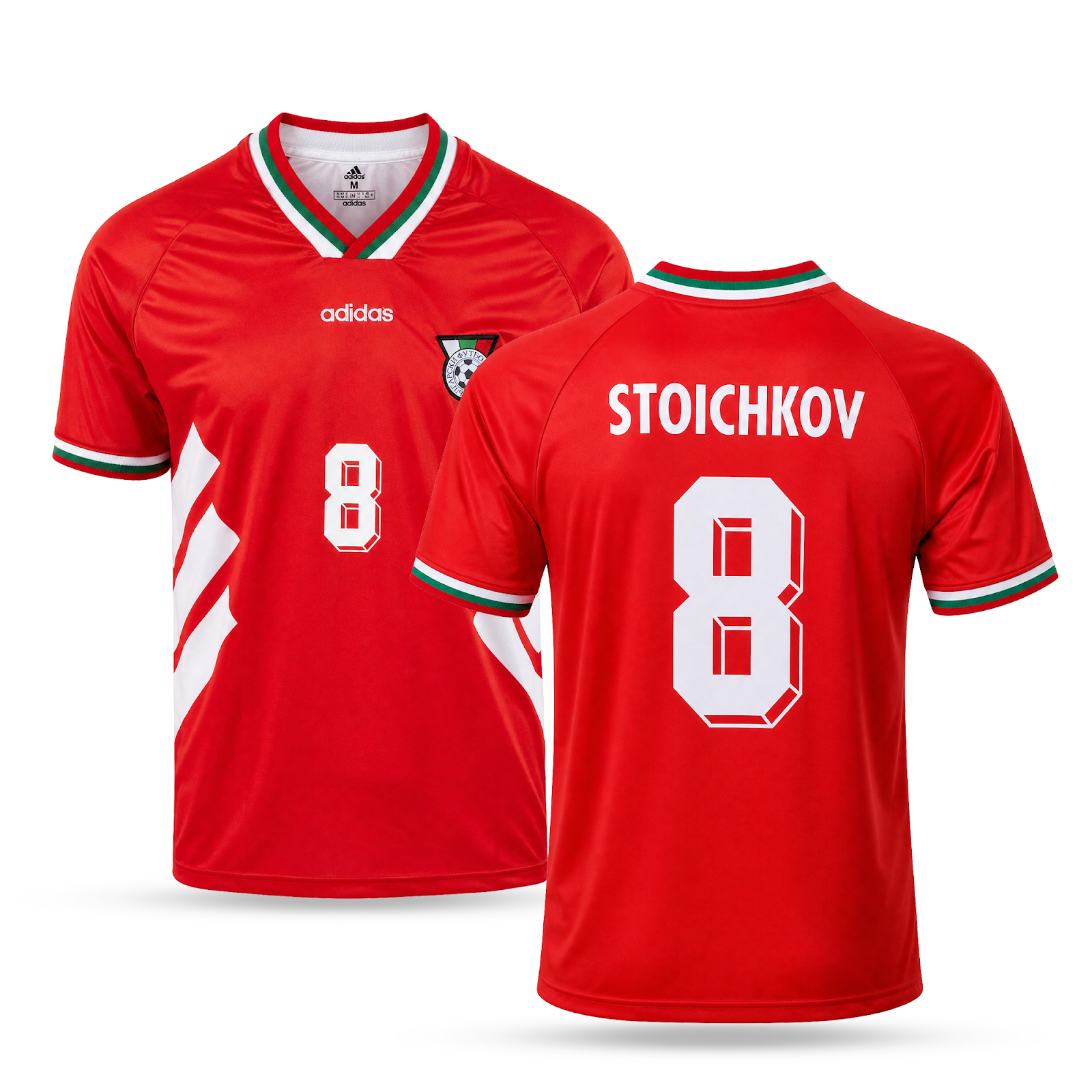 Férfi vendég mez Bulgária, Stoichkov. WC USA 1994