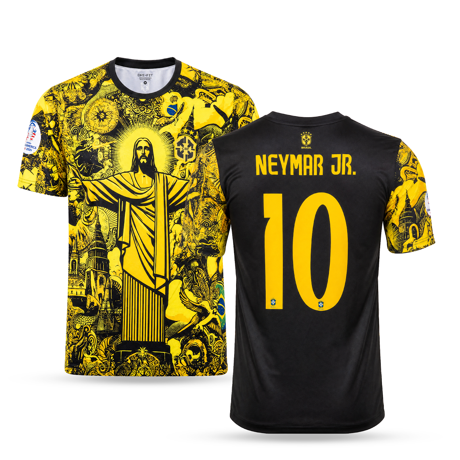 Férfi mez Brazília, sárga, Neymar Jr. különleges kiadás.