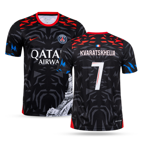 Férfi mez, PSG Men, Kvaratskhelia. Különkiadás 24/25